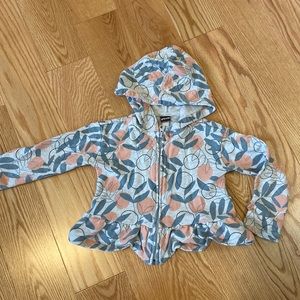 Tea Collection | peplum hoodie 3T